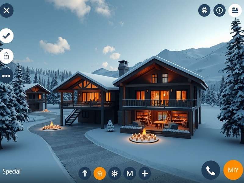 Alpine Dream Chalet guest management interface