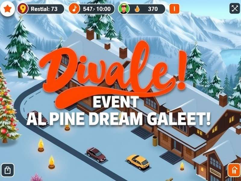 Alpine Dream Chalet Diwali event special content